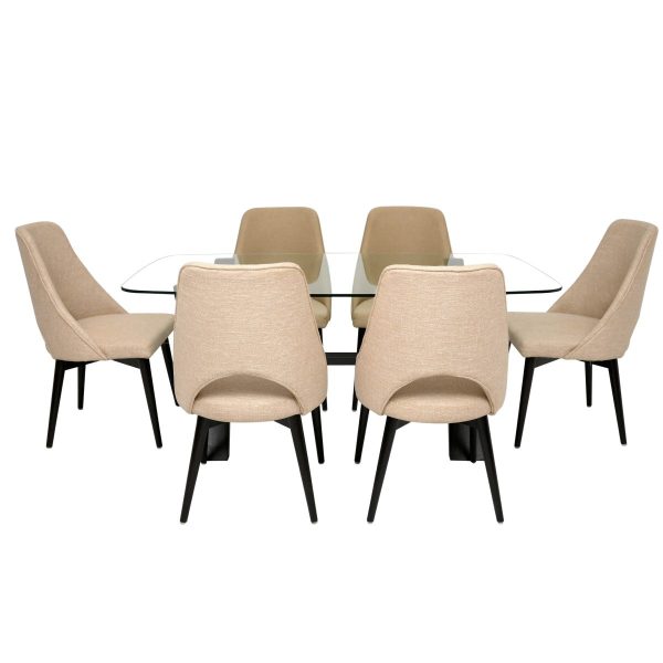 Yertoke Florence 6 Person Dining Table – Yertoke – Premium Furniture - Image 3